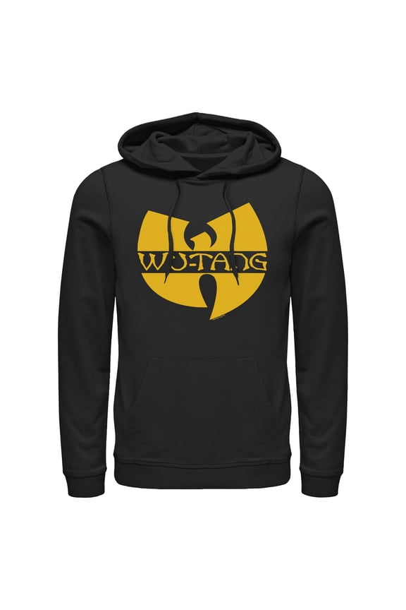 Mens Wu-Tang Clan Classic Bold Logo Lightweight Hoodie