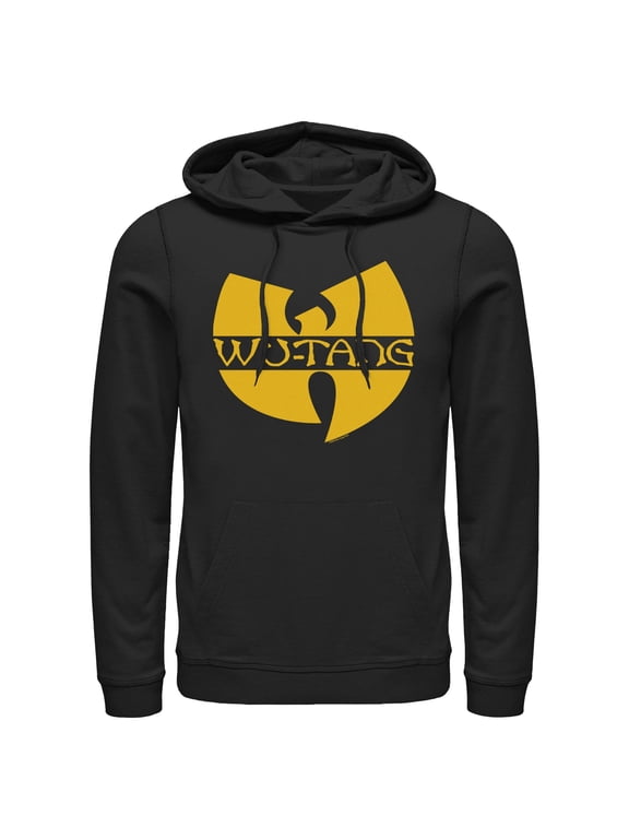 Mens Wu-Tang Clan Classic Bold Logo Lightweight Hoodie