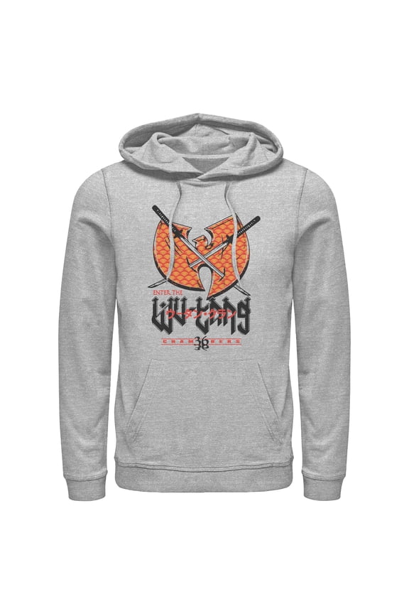 Mens Wu-Tang Clan Enter the 36 Chambers Swords Logo Lightweight Hoodie