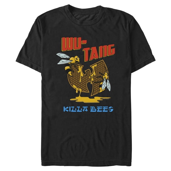 Mens Wu-Tang Clan Killa Bees Artwork Logo T Shirt