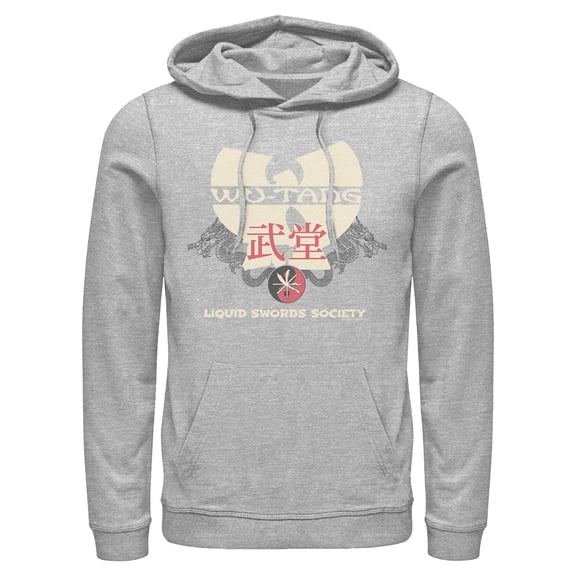 Mens Wu-Tang Clan Liquid Swords Society Logo Lightweight Hoodie
