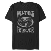 Mens Wu-Tang Clan Worldwide Map Group Forever T Shirt