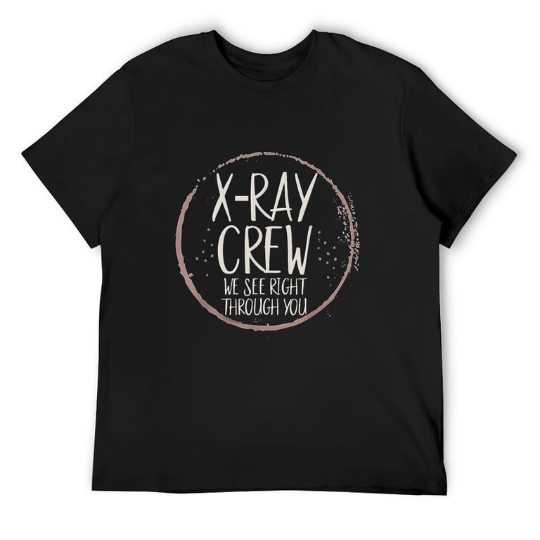 Mens X-Ray Tech Shirt FRadiology Team Rad Tech Week T-Shirt Black 