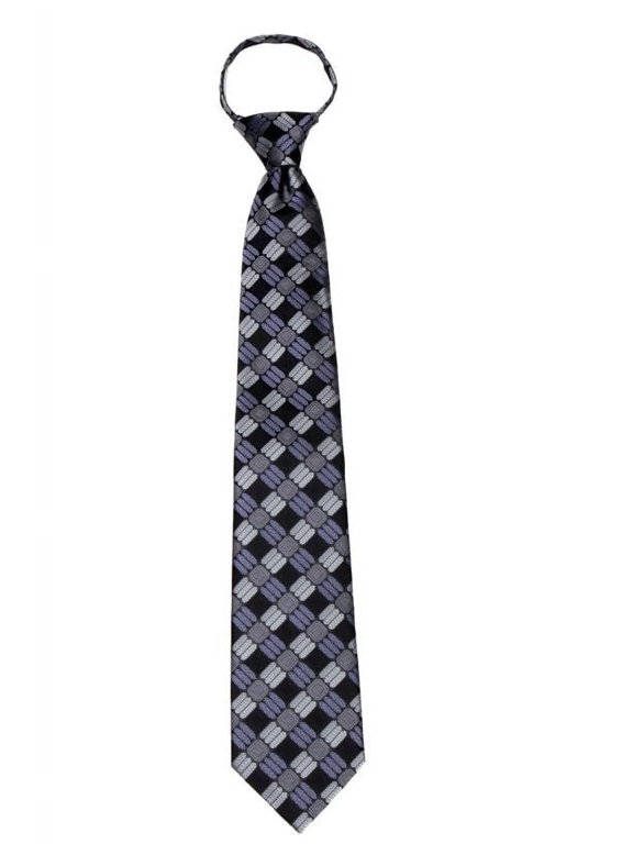 Mens XL Zipper pre made Pattern Extra Long Zipper Designer Necktie