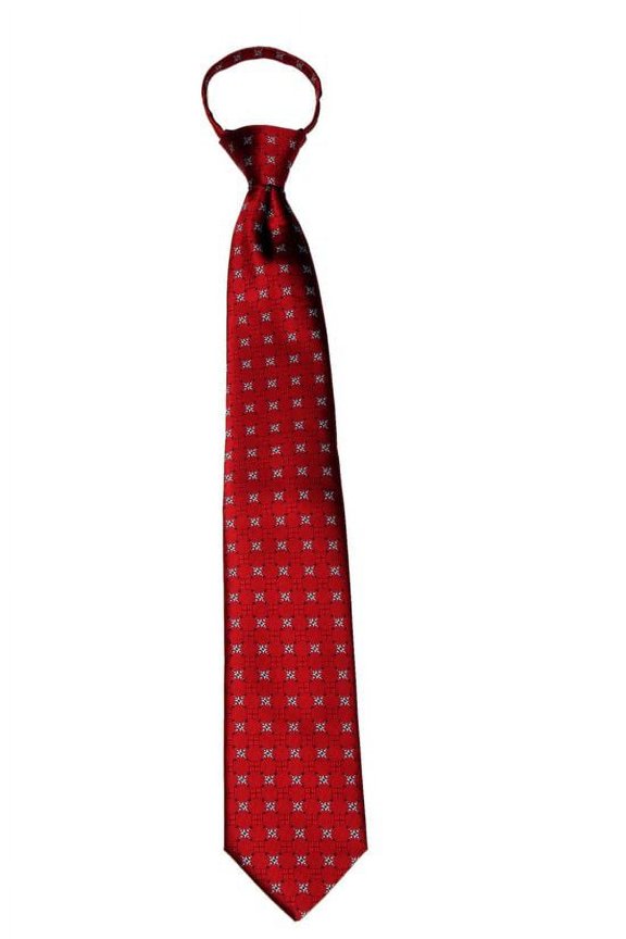 Mens XL Zipper pre made Pattern Extra Long Zipper Designer Necktie