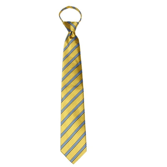 Mens XL Zipper pre made Stripe Extra Long Zipper Designer Necktie