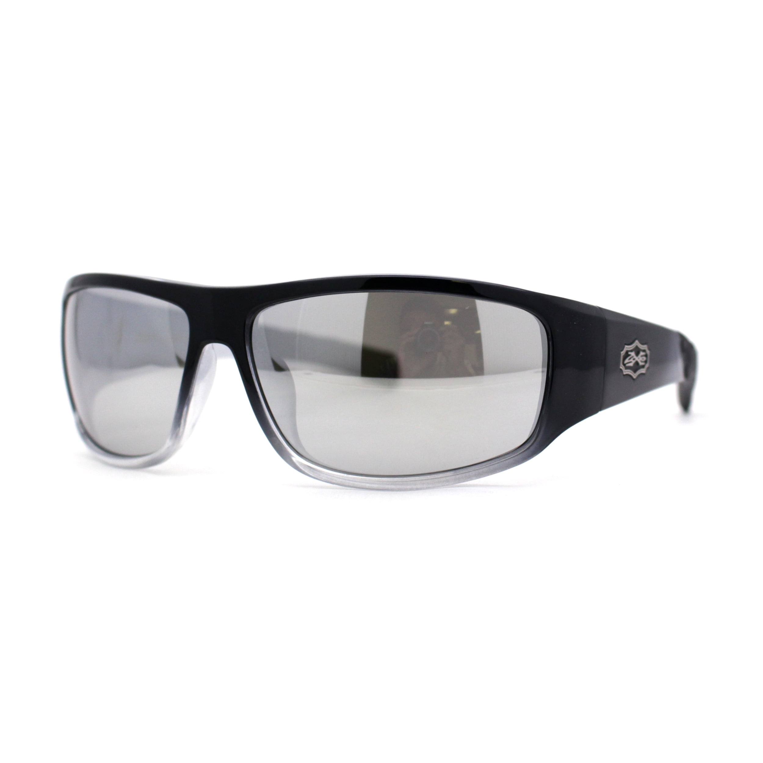 Mens Xloop Classic 90s Sport Wrap Plastic Sunglasses Matte