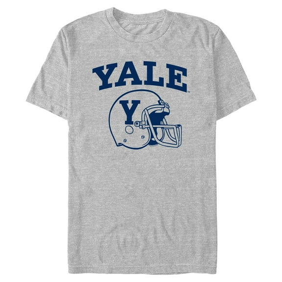 Mens Yale University Football School Logo T Shirt