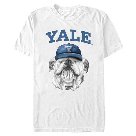 Mens Yale University Handsome Dan School Cap T Shirt