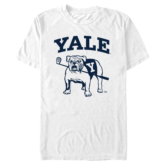 Mens Yale University Handsome Dan Team Golf T Shirt