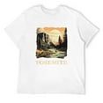 Mens Yosemite National Park Adventure Hiking Nature Design TShirt