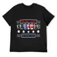 thumbnail image 1 of Mens You Can't Spell Sausage Without USA Funny Shirt T-Shirt Black, 1 of 5
