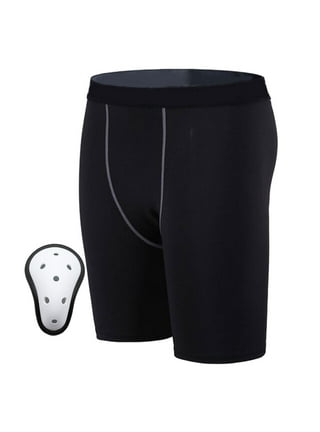 Youper Boys Youth Padded Sliding Shorts with Cup Pocket for Baseball,  Football, Lacrosse