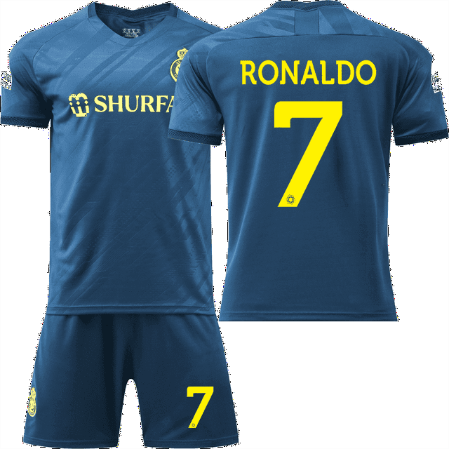 Mens/Youths 2024 AlNASSR FC Soccer Jersey 7 Ronaldo Fans Jerseys