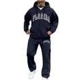 thumbnail image 1 of Mens Zip Up Hoodie Oversized Acid Wash Hoodie Perfect For Every Occasion And Season,Florida-Navy S, 1 of 3
