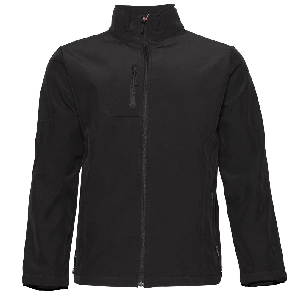 Mens Zipper Water Resistant Jacket Fleece Lining Polyester Tom