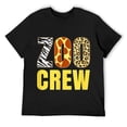 thumbnail image 1 of Mens Zoo Crew Animal Print for Kids or Adults Zoo Group T-Shirt Black, 1 of 5