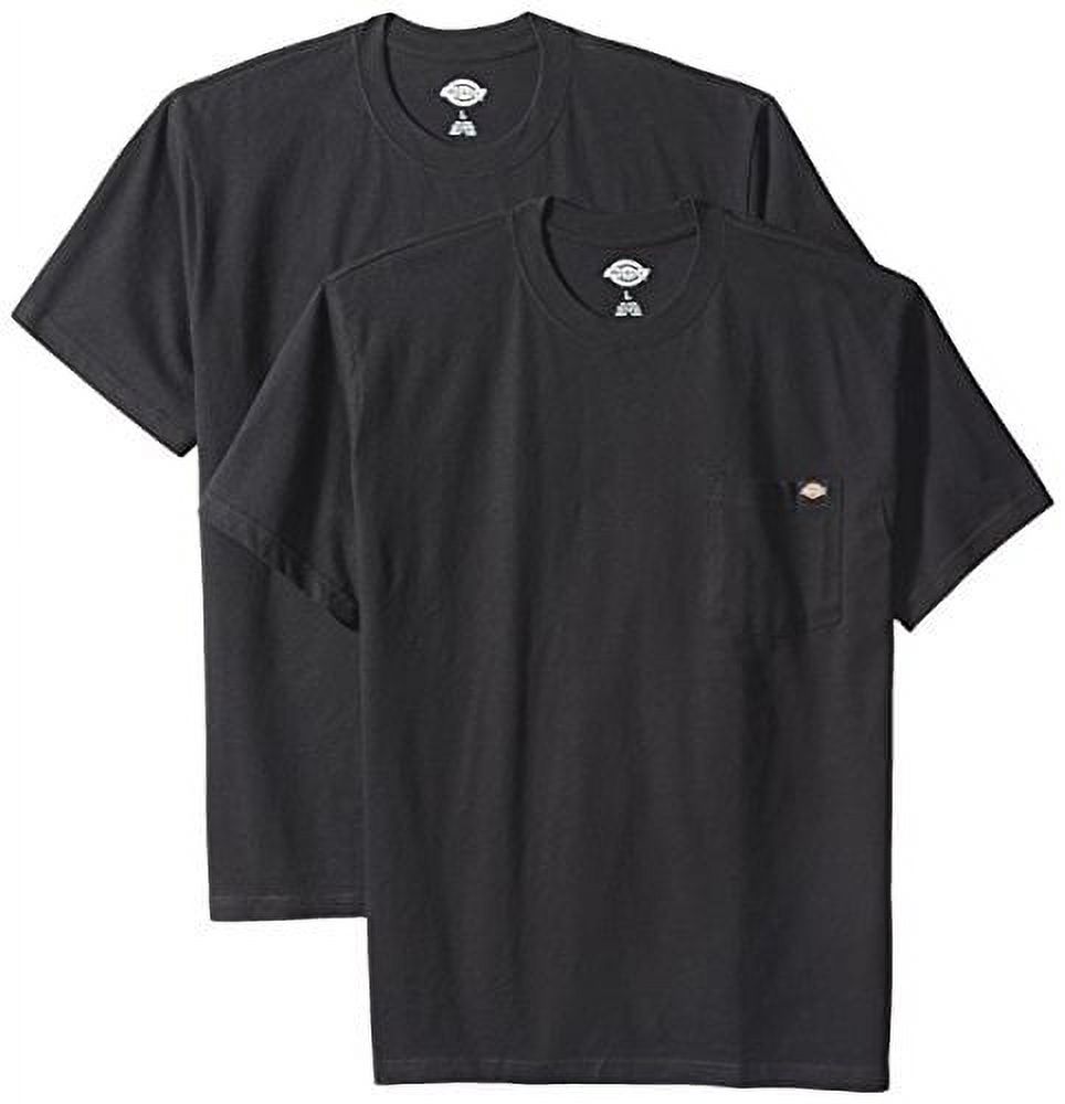 Mens and Big Mens Classic Short Sleeve Pocket T-Shirts (2-Pack) - image 1 of 2