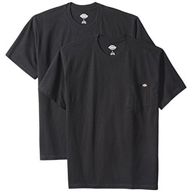 Mens and Big Mens Classic Short Sleeve Pocket T-Shirts (2-Pack)