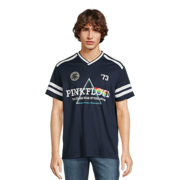 Mens and Big Mens Pink Floyd Baseball Jersey Tee with Short Sleeves Sizes Small 3XLarge Walmart