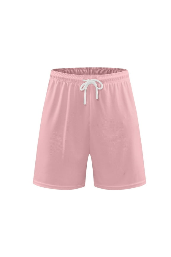 Mens basketball Shorts Mesh Quick Drying breathable Elastic Waist Beach Running Gym Athletic Shorts with Pockets Summer