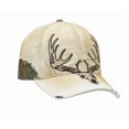 thumbnail image 1 of Mens cloth hook and eye Deer Skull Embroidered Cap - Mossy Oak & Tan, 1 of 1