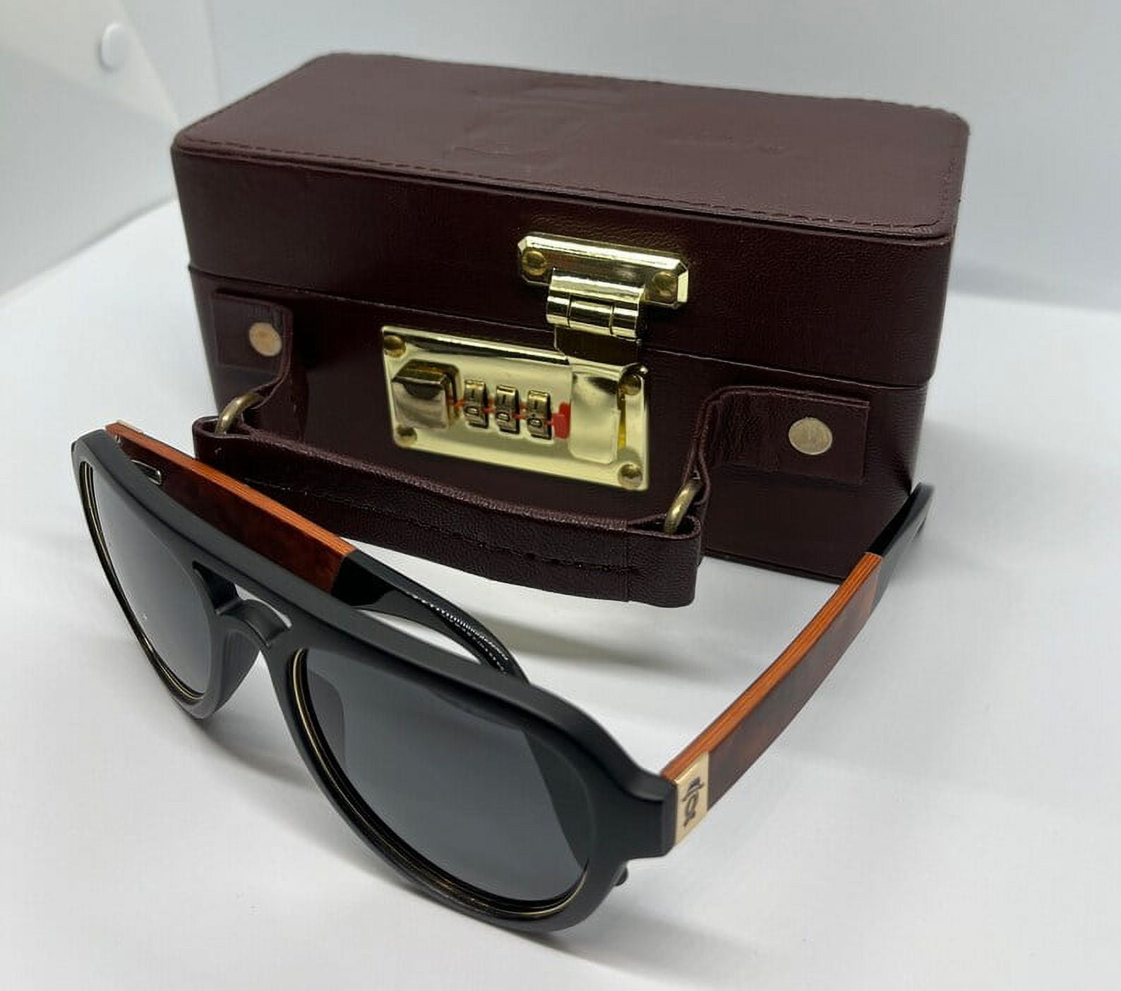 Mens designer sunglasses vintage luxury aviator by BOSS M.A.D.E Views