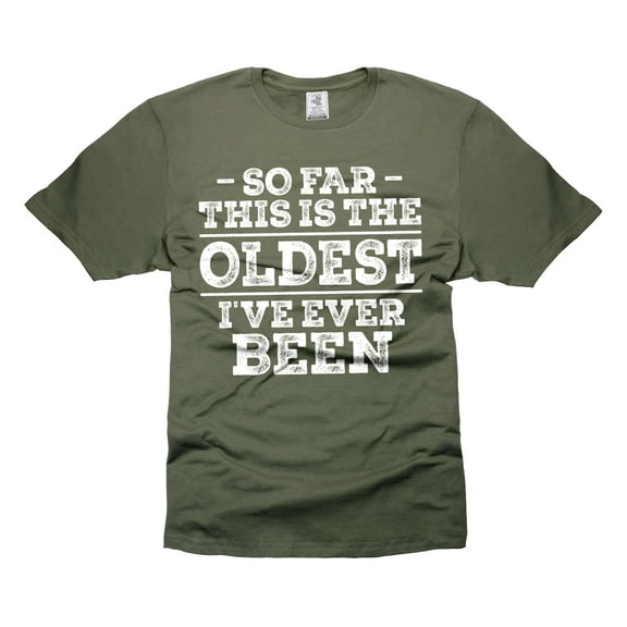 Mens funny Birthday gift T-shirt birthday anniversary gift tee funny text printed graphic tee