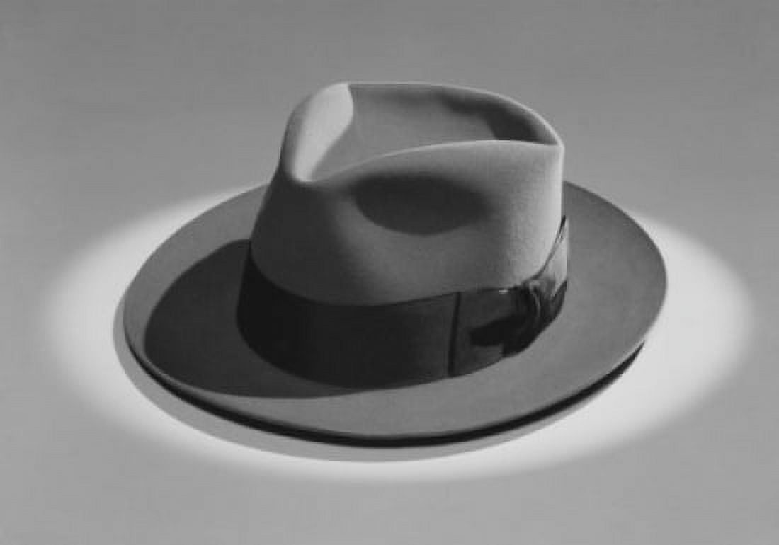 Mens hat studio shot Canvas Art - (18 x 24)