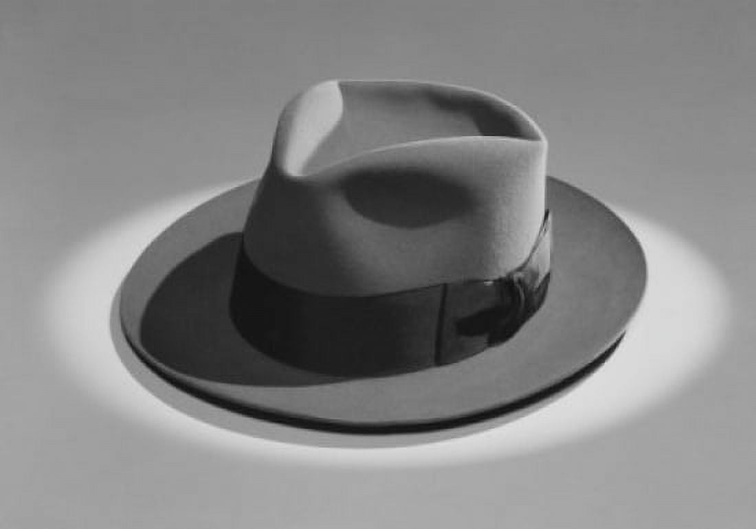 Mens hat studio shot Canvas Art - (24 x 36)