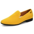 thumbnail image 1 of Mens loafers dress shoes Slip On Driving Shoes City Tuxedo walking Shoes Yellow Size 12, 1 of 4