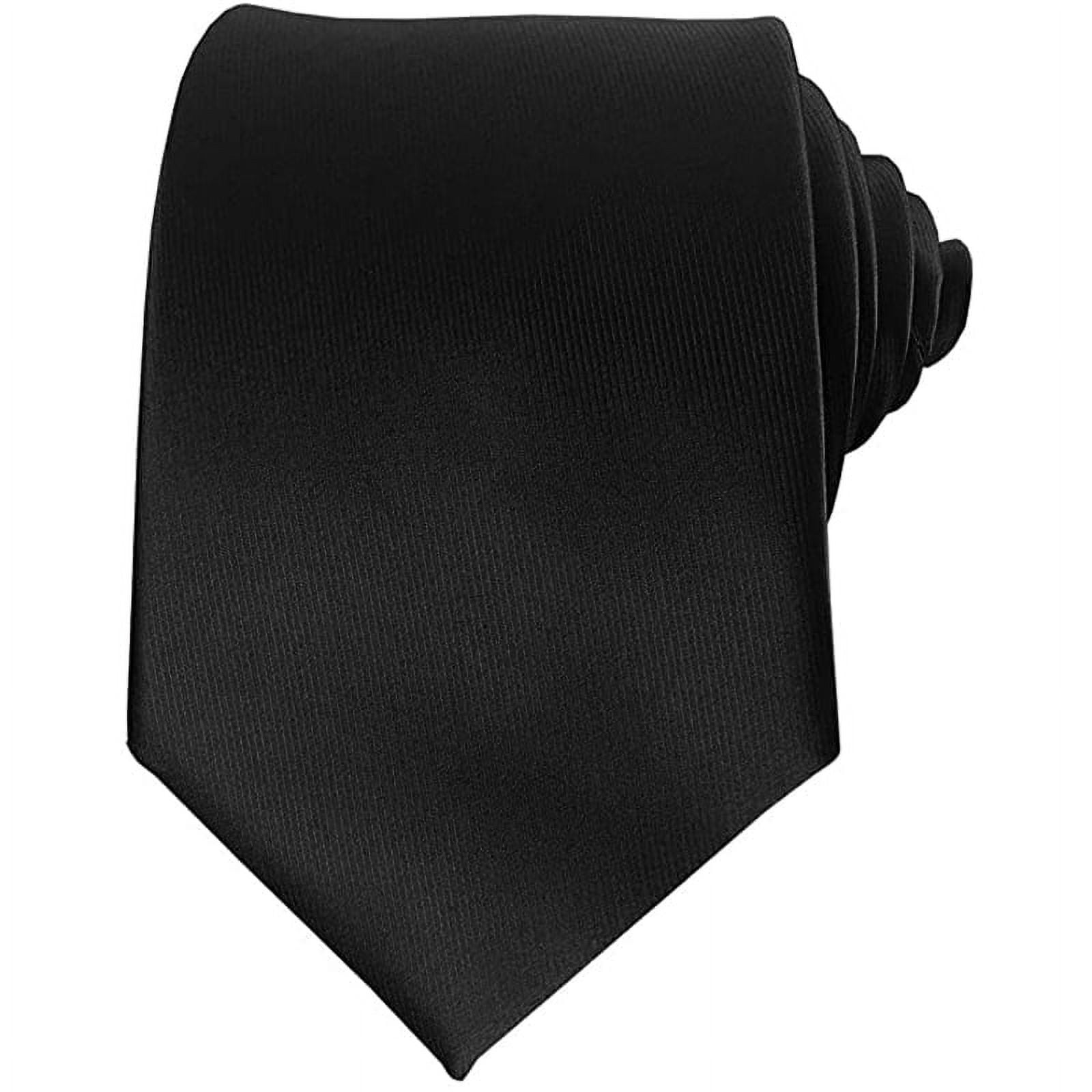 Mens tie 8cm Slim Skinny Solid Necktie Black Necktie Men Plain Tie