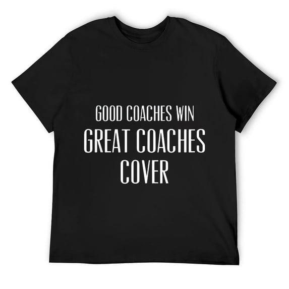 Mens win, great coaches COVER Shirts Black
