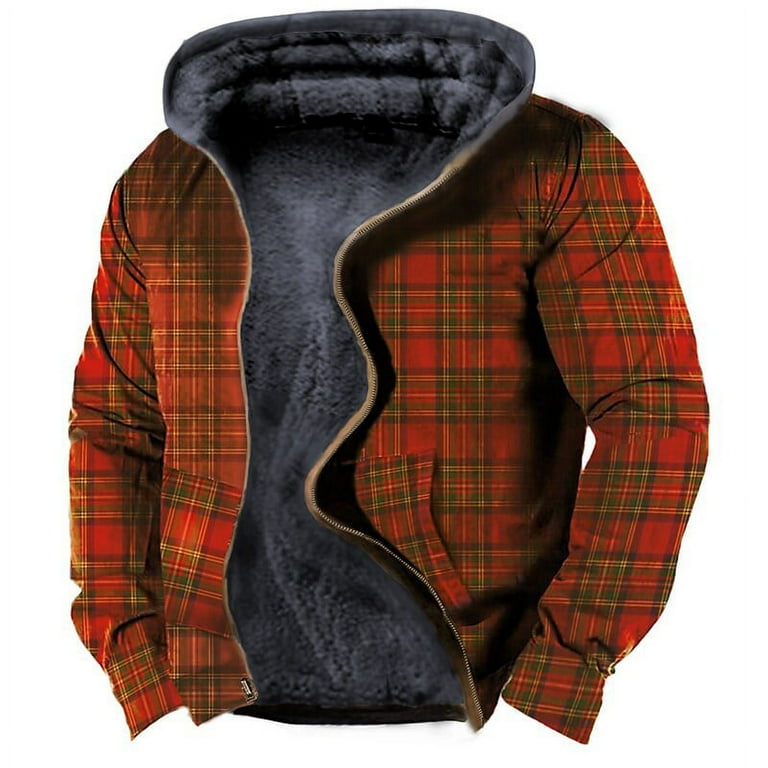 Mens winter coats 3D printing Zip Jacketcomfy zip hoodie Winter