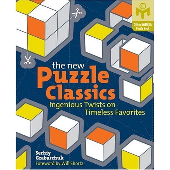Pre-Owned NEW PUZZLE CLASSICS MENSA Paperback