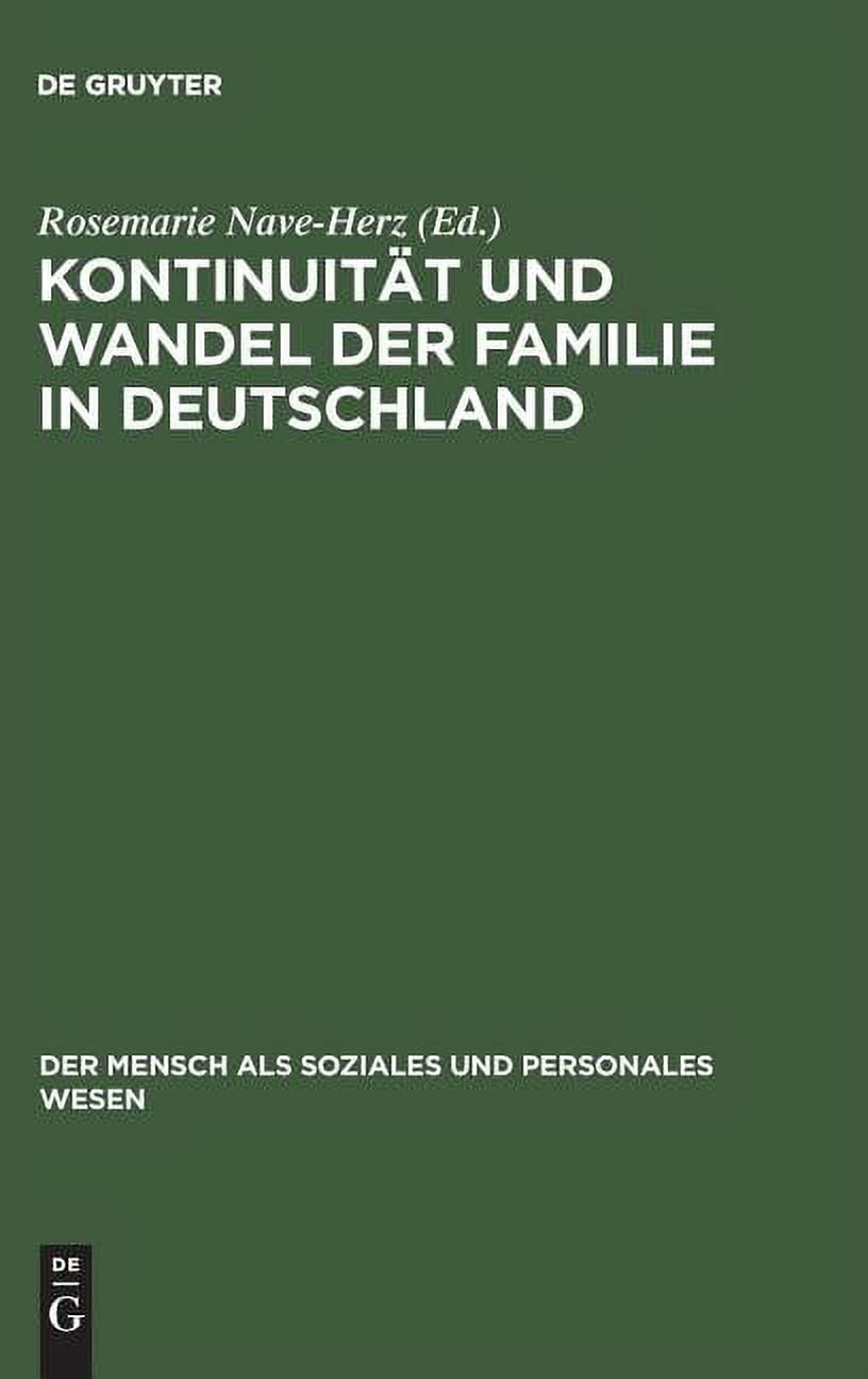 Mensch ALS Soziales Und Personales Wesen: Kontinuität und Wandel der