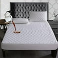 thumbnail image 1 of Mensdor King Size Mattress Protector Waterproof Cooling Quilted Cover,Deep Pocket, 1 of 5