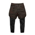 thumbnail image 1 of Mensfull Length Pants Clearance Sports Coverall Workout Gym Cropped Pants Cargo Pants for Men ,Brown,L, 1 of 8