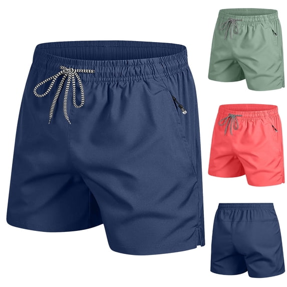 Menshorts Running Shorts Casual Cargo Shorts for Men Solid Color Casual Holiday Breathable Zipper Shorts Pockets Pants Army Green S
