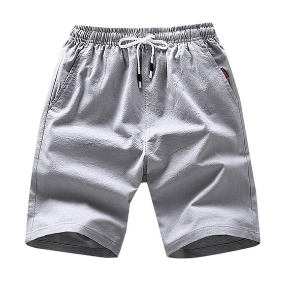 Mensshorts Clearance Coverall Mens Pajama Shorts Work Pants for Men ,Gray,5Xl