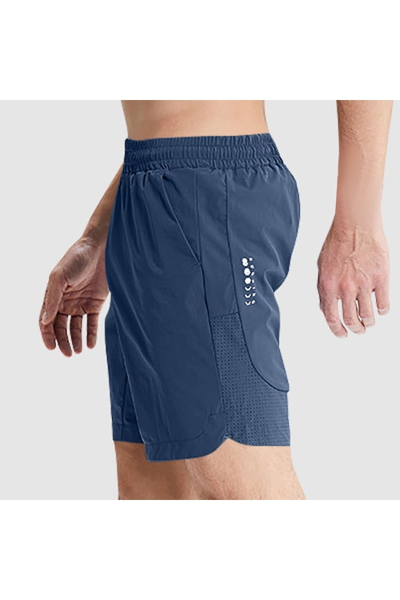 Mensshorts Mens Shorts Casual Stylish Sleeping Shorts for Men Work Shorts Men Shorts Men Athletic Shorts Gym Short Mens Shorts Clearance Sale, Blue, L