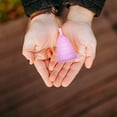 thumbnail image 1 of Menstrual Cup Menstrual Women's Menstrual Cup Medical Gel Food Grade Material Menstrual Period Cup can be Recycled Feminine Hygiene Menstrual Cup Multiple Specifications Optional, 1 of 6