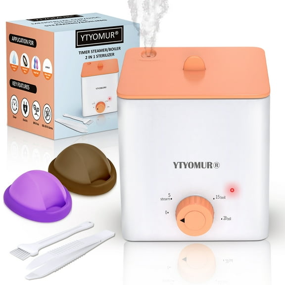 Menstrual Disc, Menstrual Cup Sterilizer Steamer with 2 Reusable Menstrual Discs|Tampon,Pad Alternative