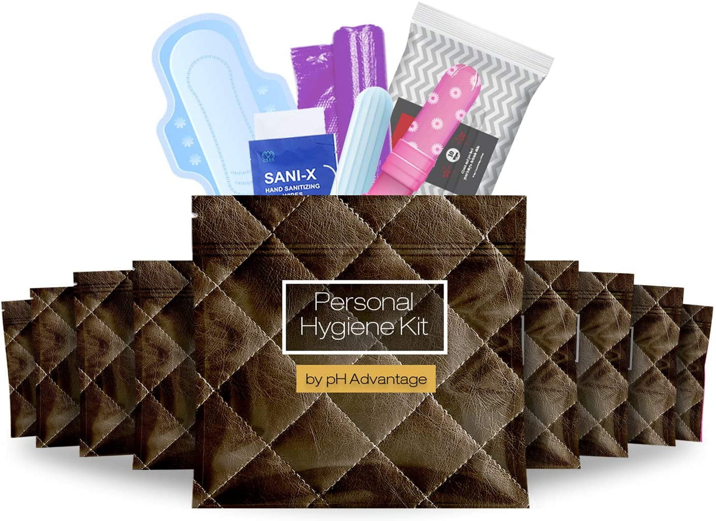 Menstrual Kit AllinOne 10 Pack Convenience on The Go Period Kit