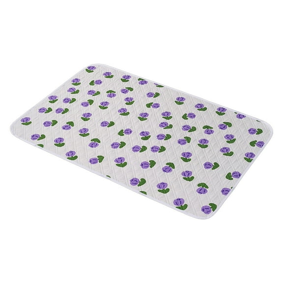 Menstrual Leak Proof Bed Pad 70X90Cm, Waterproof Washable Mattress Protector, Non-Slip Backing, For Dorm Home Use, Comfortable Fabric