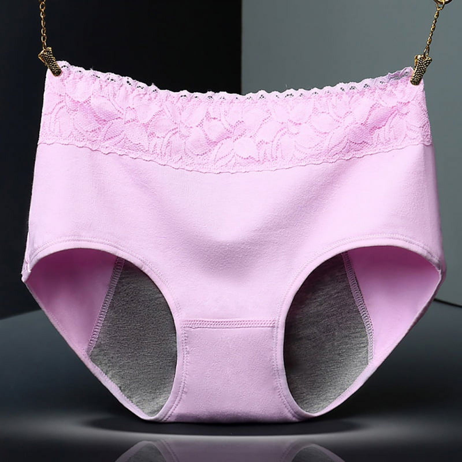 Menstrual Period Underwear Women Cozy Lace Panties Ladies Seamless  Physiological Leakproof Underwear 