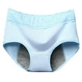 thumbnail image 1 of Womens Menstrual Period Panties Cotton Leak Proof Underwear Postpartum Protective Briefs, 1 of 9
