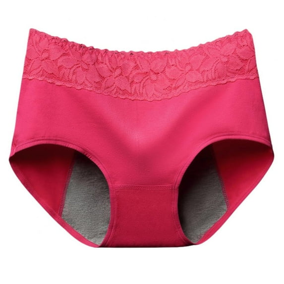 Menstrual Period Underwear for Women Mid Waist Cotton Postpartum Ladies Panties Briefs Girls