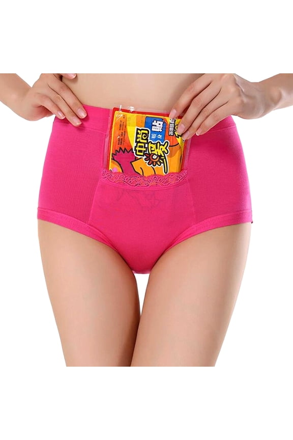 Menstrual Underwear for Women Period Panties with Pocket Body-Defining Fit-