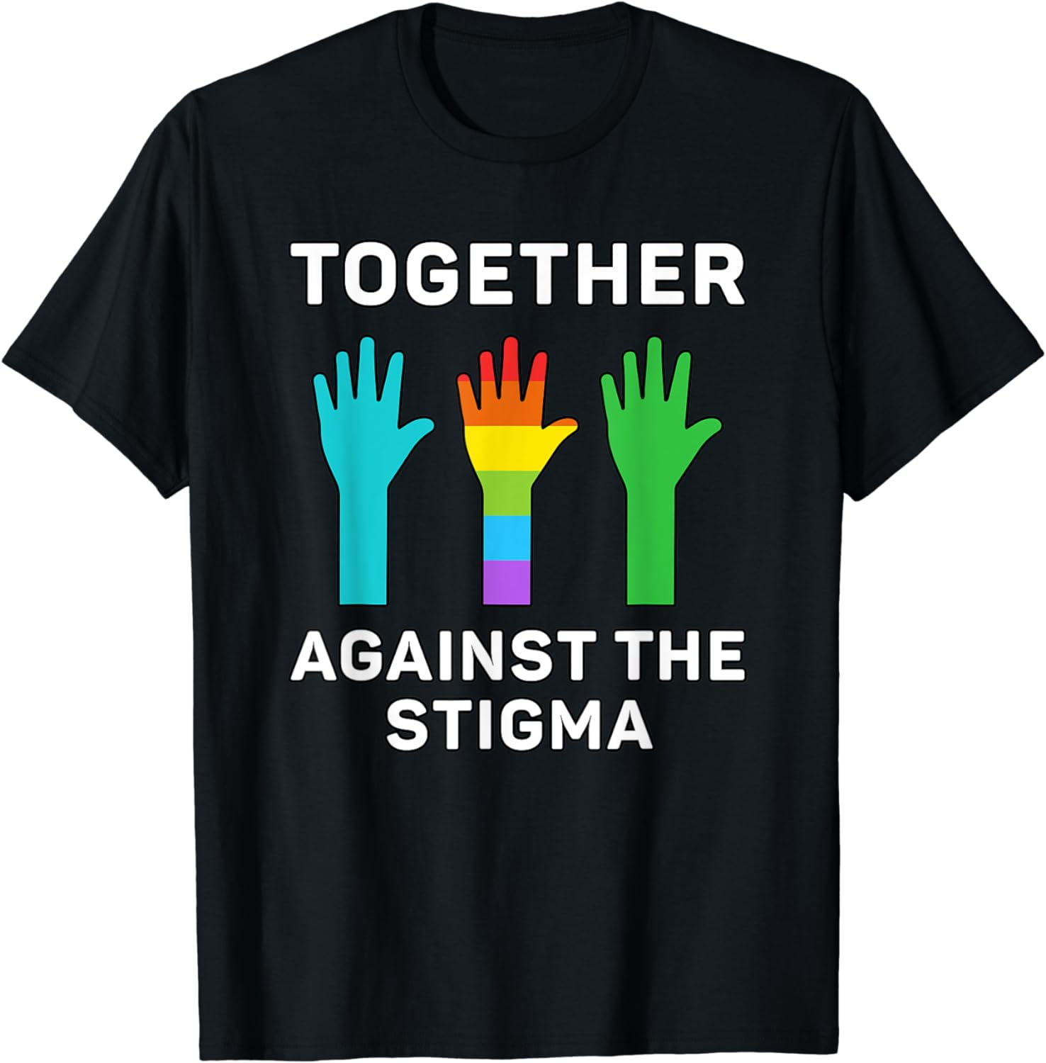 Mental Health Awareness Depression Anxiety LGBTQ LGBT T-Shirt - Walmart.com